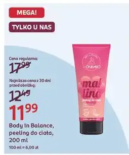 Rossmann Peeling do ciała malinowy Only Bio oferta