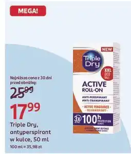Rossmann Dezodorant 100 h Triple Dry oferta