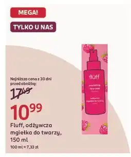Rossmann Mgiełka odżywcza z ekstraktem maliny Fluff oferta