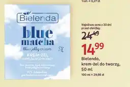 Rossmann Krem-żel na dzień i noc nawilżająco-kojący Bielenda Blue Matcha oferta