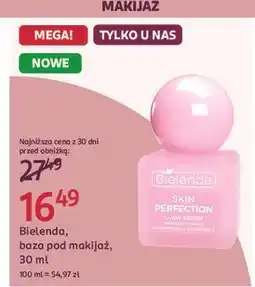 Rossmann Baza pod makijaż skin perfection glow serum Bielenda oferta