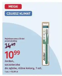 Rossmann Szczoteczka do zębów medium Jordan Green Clean oferta