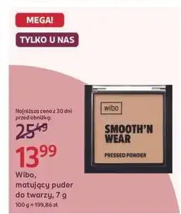 Rossmann Puder matujący 01 Wibo Smooth'n Wear oferta