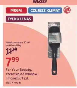 Rossmann Szczotka do włosów For Your Beauty oferta