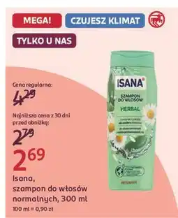 Rossmann Szampon do włosów 7 ziół Isana oferta