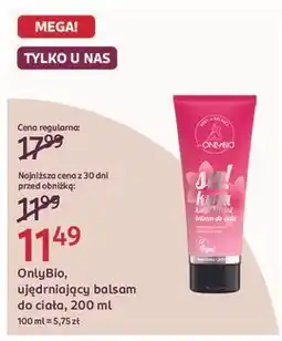 Rossmann Balsam do ciała sakura kwiat wiśni Only Bio Body In Balance oferta