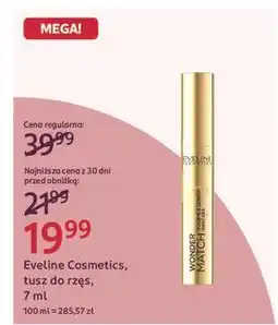 Rossmann Tusz do rzęs Eveline Wonder Match oferta