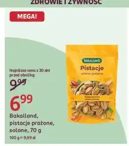 Rossmann Pistacje prażone Bakalland oferta