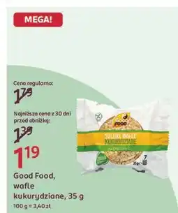 Rossmann Wafle kukurydziane solone Good Food oferta