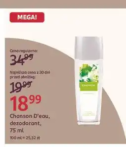 Rossmann Dezodorant Chanson D'eau oferta