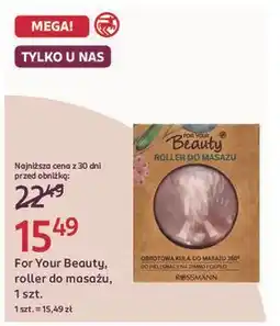 Rossmann Roller do masażu For Your Beauty oferta