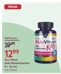 Rossmann Żelki bezcukrowe all-vitum kids Oleofarm oferta