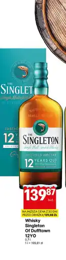 Delikatesy Centrum Whisky Singleton Of Dufftown 12YO oferta