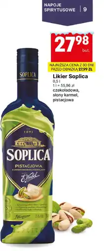 Delikatesy Centrum Likier Soplica (Pistacjowa, czekoladowa, słony karmel) oferta