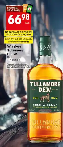 Delikatesy Centrum Whiskey Tullamore D.E.W oferta