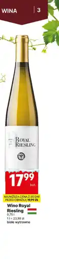 Delikatesy Centrum Wino Royal Riesling oferta