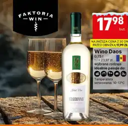 Delikatesy Centrum Wino Daos oferta