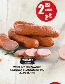 Spiżarnia Smakosza Wędliny od zawsze Kiełbasa Francuska oferta