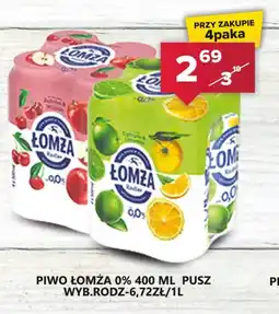 Spiżarnia Smakosza Piwo Lomża 0% oferta