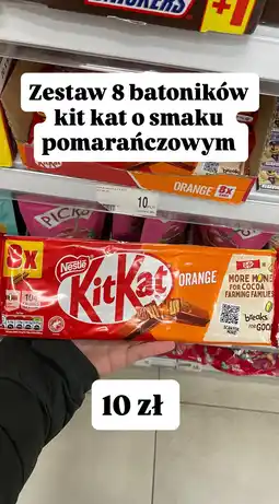 Dealz Zestaw 8 batoników o smaku pomarańczowym oferta