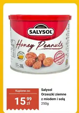 Dino Orzeszki ziemne z miodem i solą Honey Peanuts oferta