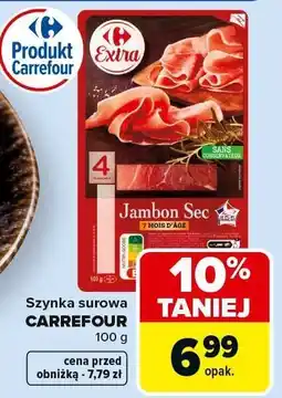 Carrefour Szynka surowa oferta