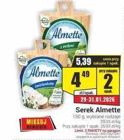 Delikatesy Sezam Serek Almette oferta
