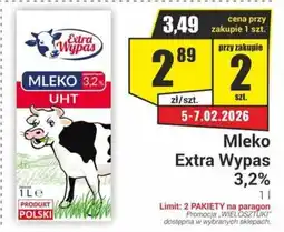 Delikatesy Sezam Mleko Extra Wypas 3,2% oferta