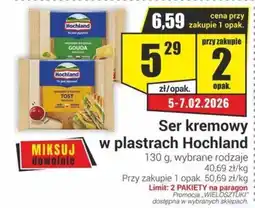 Delikatesy Sezam Ser kremowy w plastrach Hochland oferta
