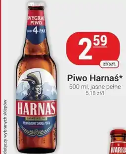 Delikatesy Sezam Piwo Harnaś oferta