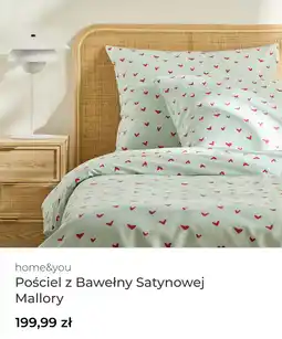 Home&You Pościel z Bawełny Satynowej Mallory oferta