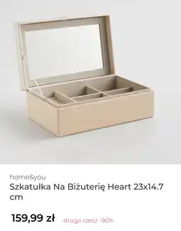 Home&You Szkatułka Na Biżuterię Heart oferta