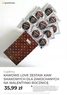 Home&You Cup&You Kawowe Love Zestaw Kaw Smakowych Dla Zakochanych Na Walentynki Rocznicę oferta