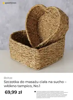 Home&You Boltze Szczotka do masażu ciała na sucho – włókno tampico, No.1 oferta