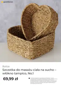 Home&You Szczotka do masażu ciała na sucho – włókno tampico, No.1 oferta