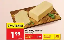 Biedronka Ser żółty kozacki oferta