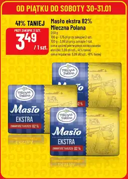 Polomarket Masło ekstra 82% Mleczna Polana oferta