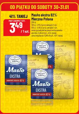 Polomarket Masło ekstra 82% Mleczna Polana oferta