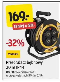 Jula Przedłużacz bębnowy Stanley oferta