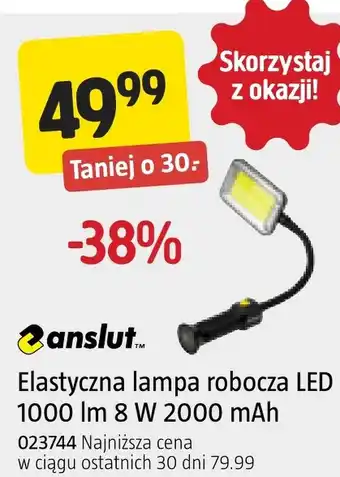 Jula Lampa robocza Anslut oferta