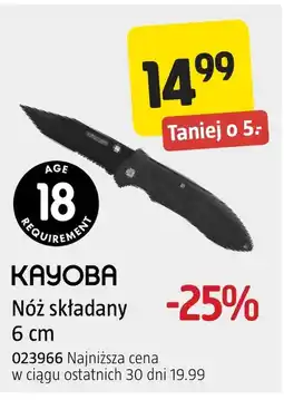 Jula Nóż Kayoba oferta