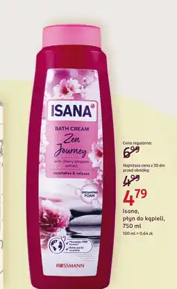 Rossmann Płyn do kąpieli Isana oferta