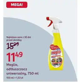 Rossmann Odtłuszczacz Meglio oferta