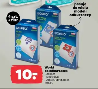 Netto Worki do odkurzacza Worwo oferta