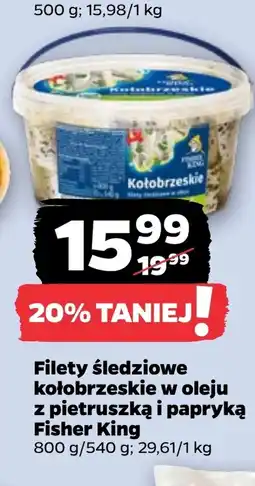 Netto Filety śledziowe Fisher King oferta