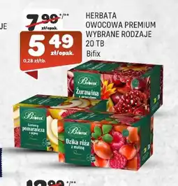 Społem Herbata owocowa Bifix oferta