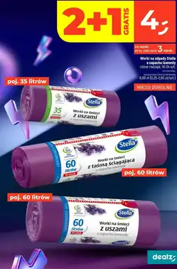 Dealz Worki na śmieci Stella oferta