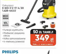 Max Elektro Karcher Odkurzacz K WD 3 V-17/4/20 oferta