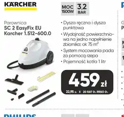 Max Elektro Kärcher Parownica SC 2 EasyFix EU oferta