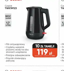 Max Elektro Czajnik Bosch TWK1M123 oferta